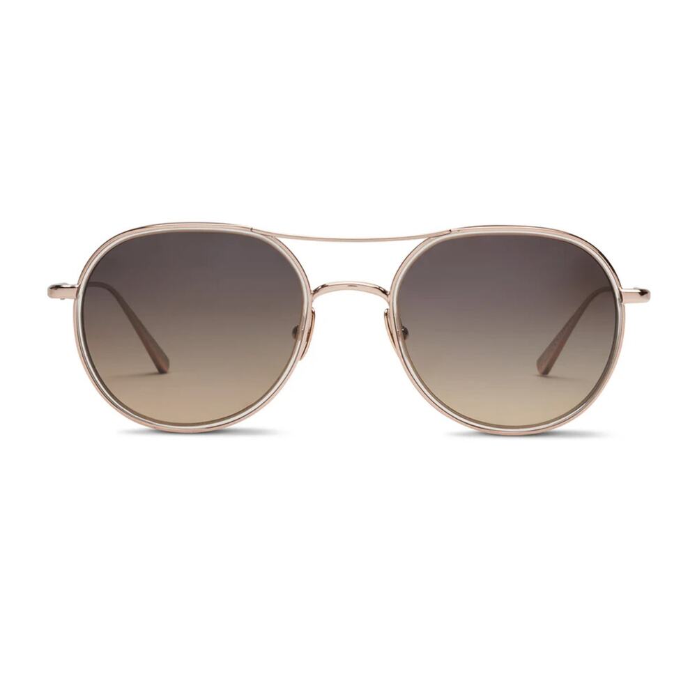 Salt. Rose Gold Antique Rose Polarized CR39 Lovers Soul Desna Sunglasses